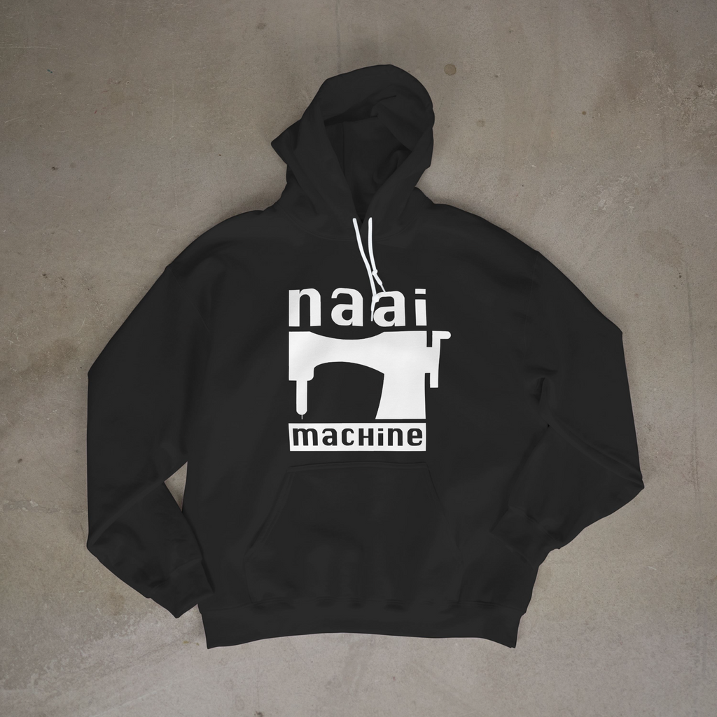 Thick Vinyl Naai Machine Icon Hoodie