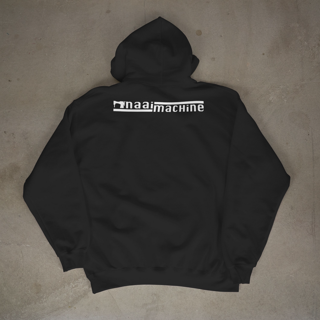 Thick Vinyl Naai Machine Icon Hoodie