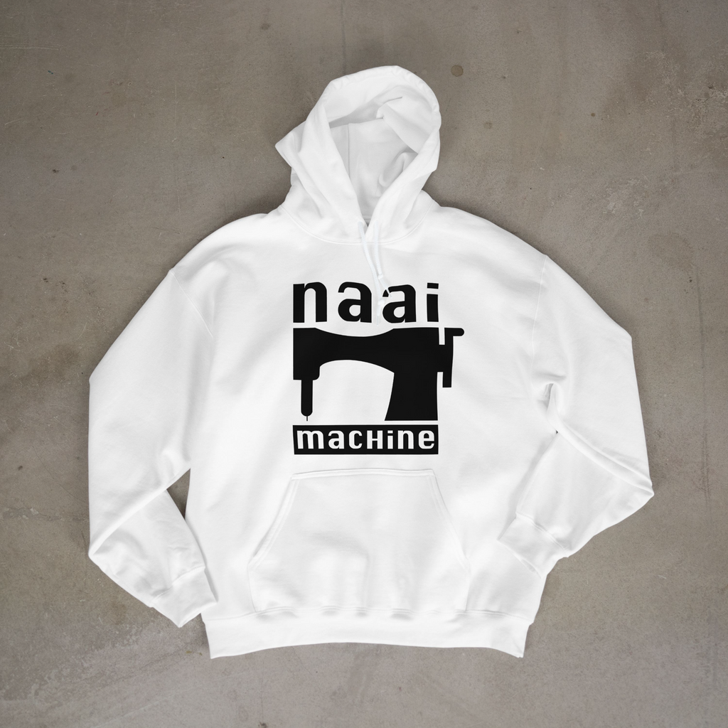 Thick Vinyl Naai Machine Icon Hoodie