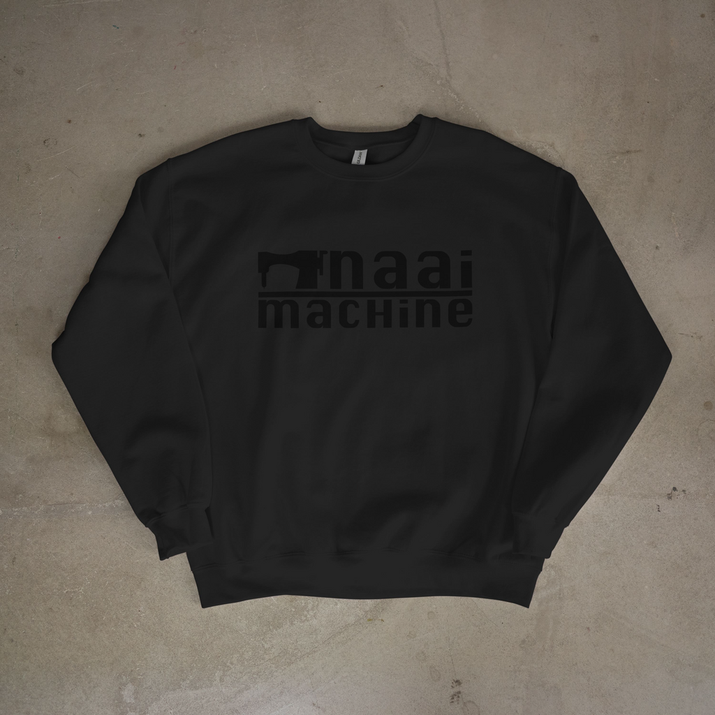 Naai Machine Logo Flock Sweater