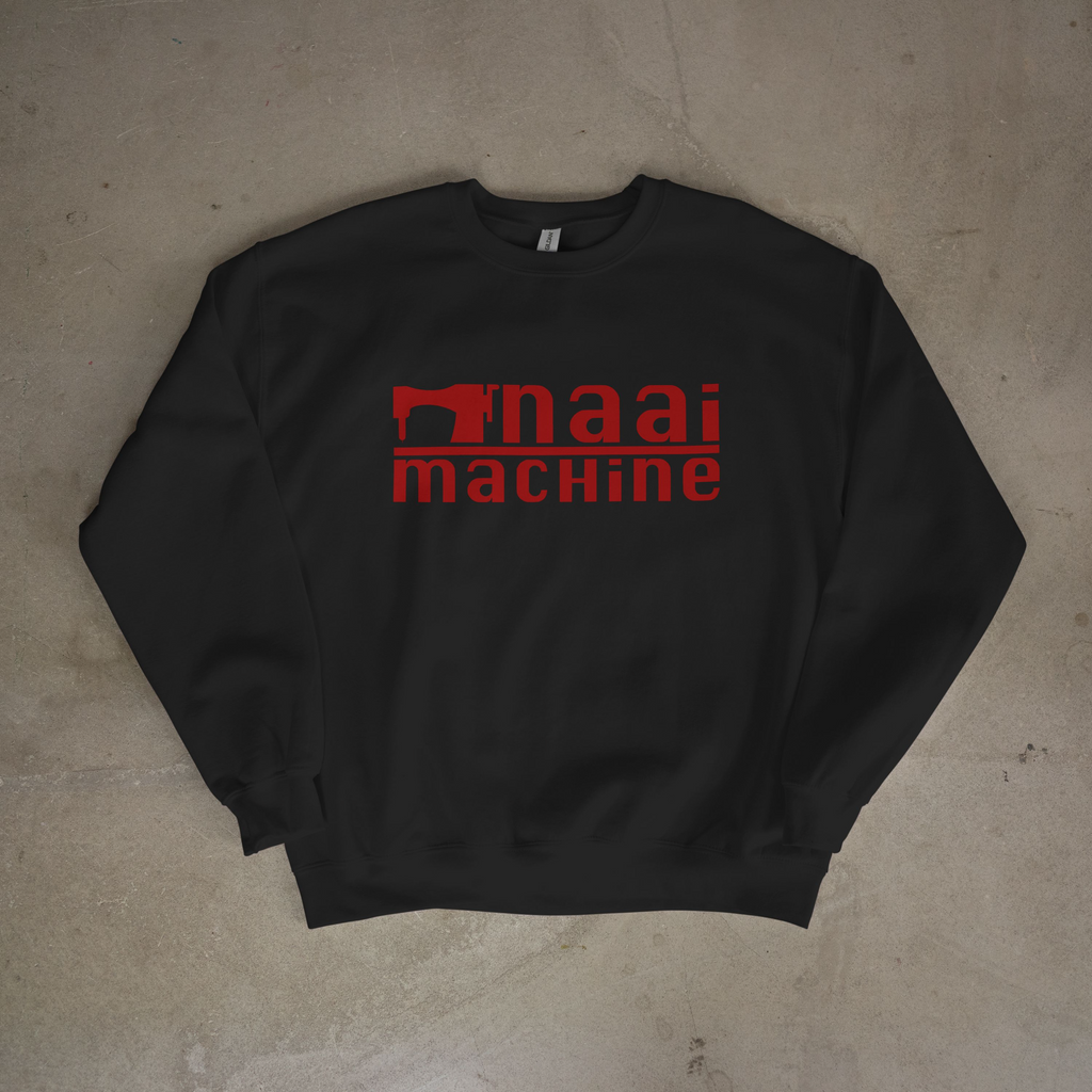 Naai Machine Logo Flock Sweater