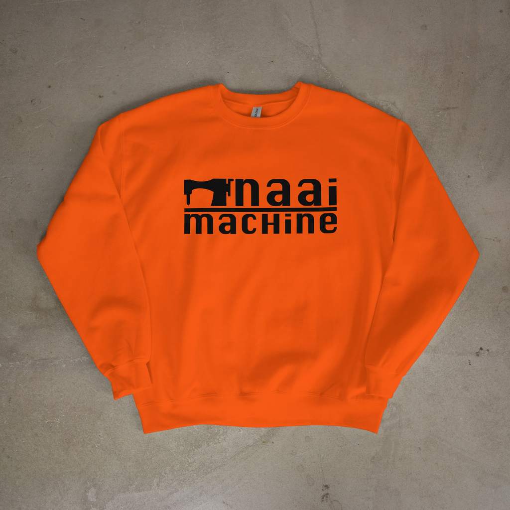 Naai Machine Logo Flock Sweater