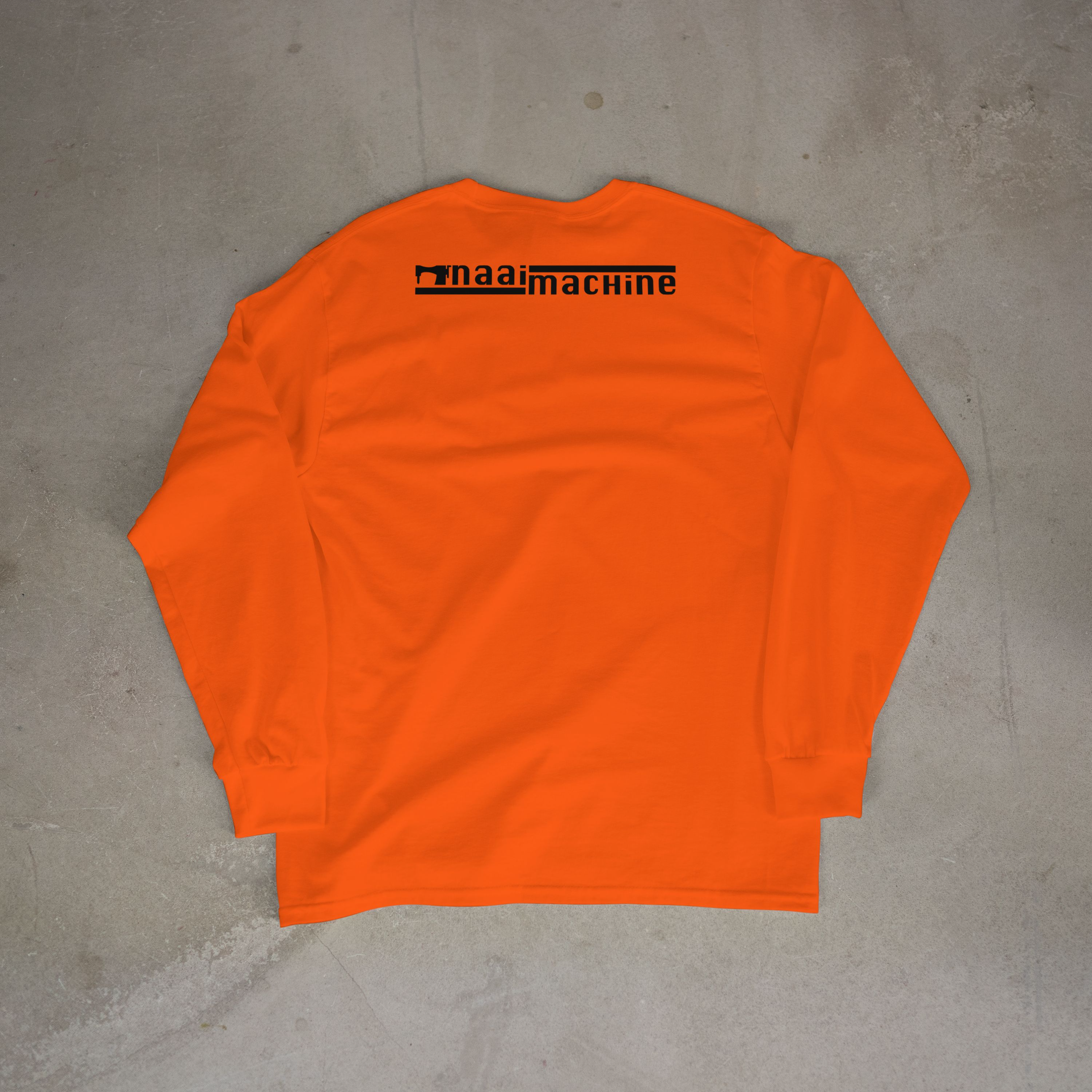 Naai Machine Logo Flock Sweater