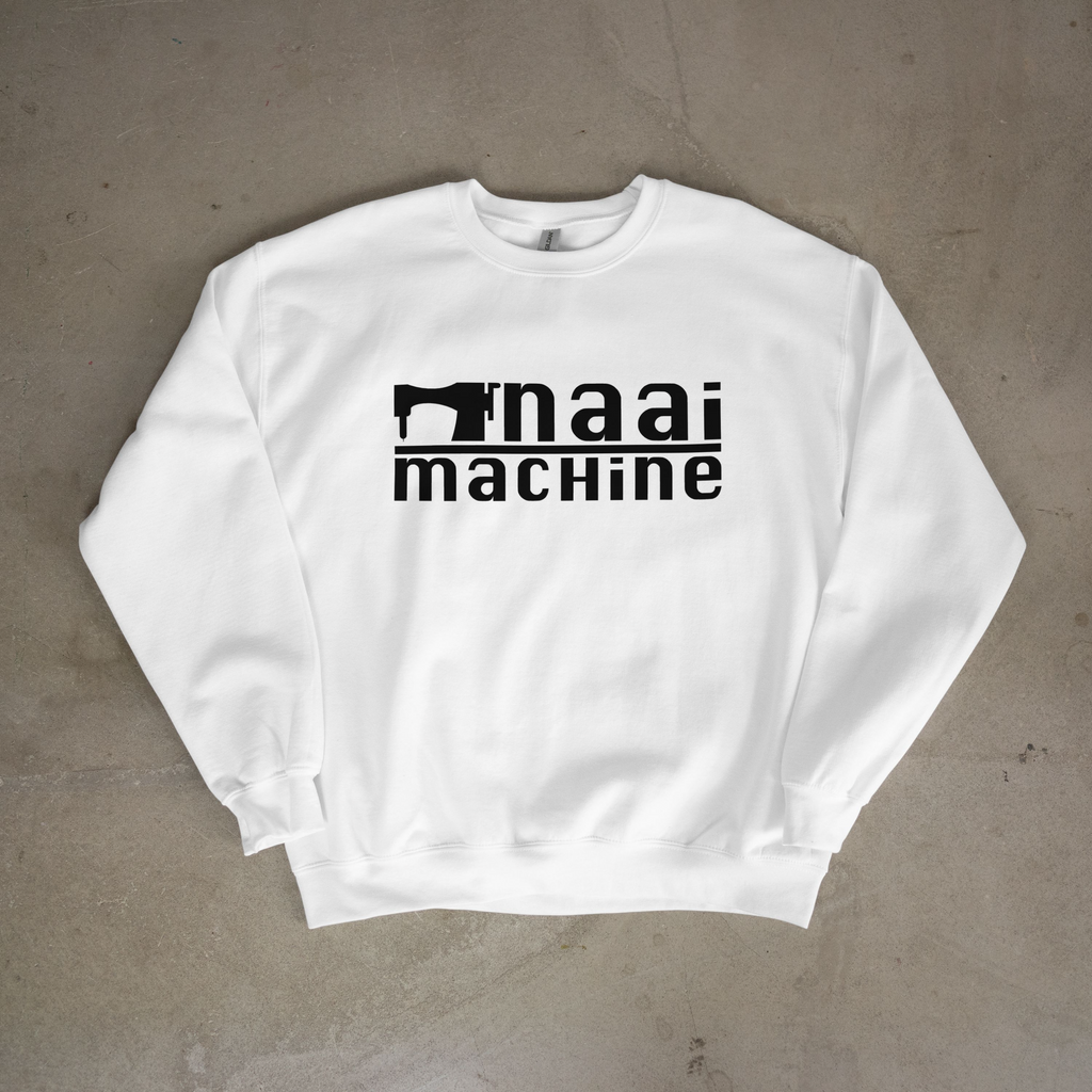 Naai Machine Logo Flock Sweater