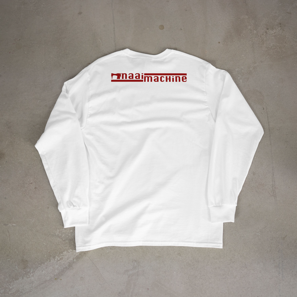 Naai Machine Logo Flock Sweater