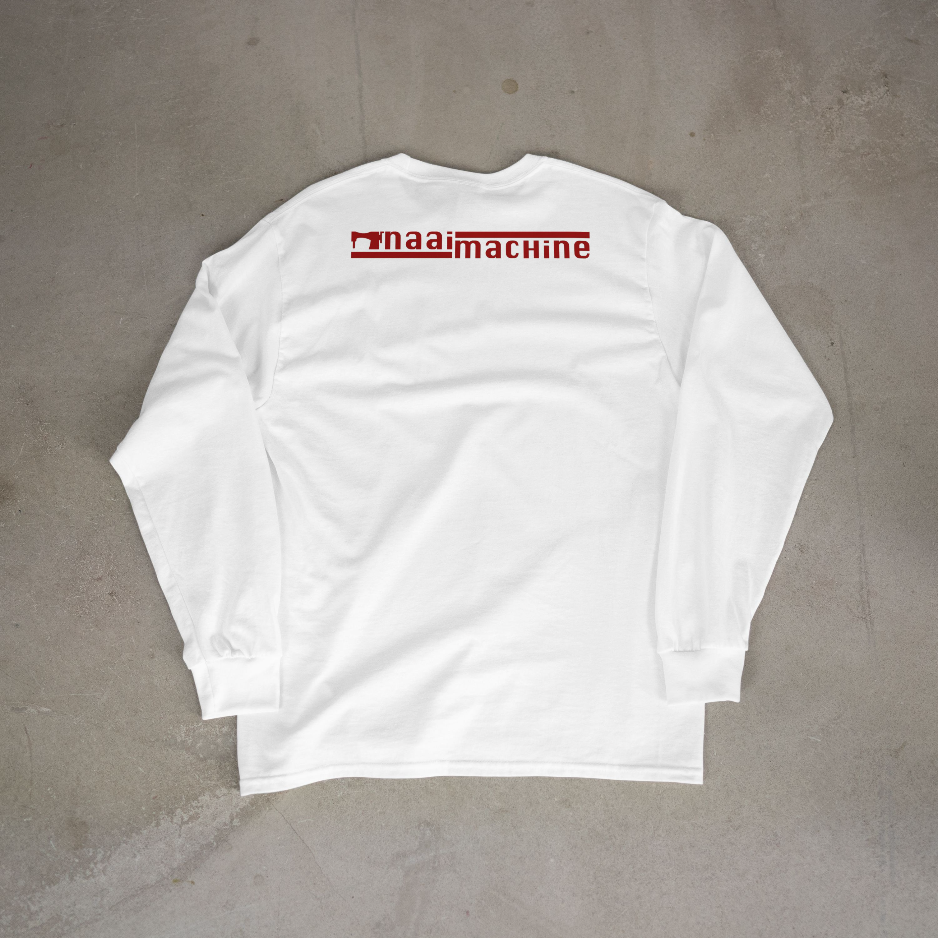 Naai Machine Logo Flock Sweater