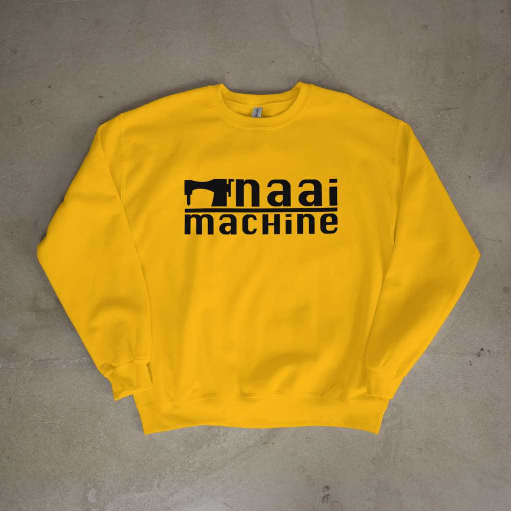 Naai Machine Logo Flock Sweater